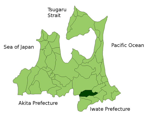 Location of Shingō in  Aomori