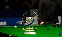 Deutsch: Bild aufgenommen in Berlin während des German Masters im Snooker 2015. Shaun Murphy. English: Picture taken in Berlin during the Snooker German Masters in 2015. Shaun Murphy.