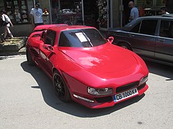 Sofia-B Sofia B sports car in Ruse, Bulgaria.jpg