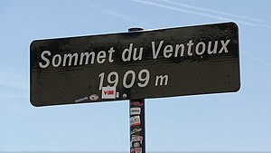 Mont Ventoux: Lage und Topographie, Geologie, Klima und Vegetation