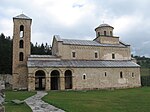 Sopoćani Monastery, side view, Serbia.jpg