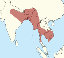 South East Asia location-Naja-kaouthia.svg