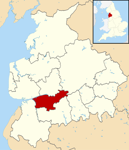 File:South Ribble UK locator map.svg