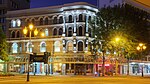 Southern Cross Hotel building on the corner of High Street and Princess Street