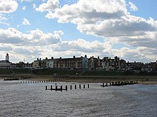 Southwold from the end of the pier Southwold from pier.jpg