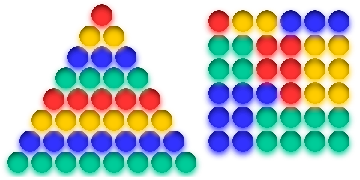 Coloring by Numbers Reveals Arithmetic Patterns in Fractions