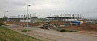 Výstavba stadionu Zwickau (2016)