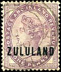 Thumbnail for Postage stamps and postal history of Zululand