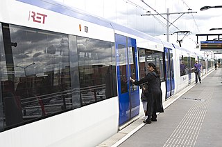 <span class="mw-page-title-main">Rodenrijs RandstadRail station</span> Metro station in Rodenrijs, Netherlands