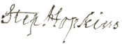 Stephen Hopkins signature.png