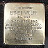 Stolperstein für Ernst Wolff