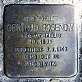 Gertrud Rosenow, Knaackstraße 34, Berlin-Prenzlauer Berg, Deutschland