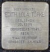 Stolperstein Lübecker Strasse 78 (Edith Lola Töpke) in Hamburg-Hohenfelde.jpg