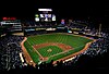 Target Field at night