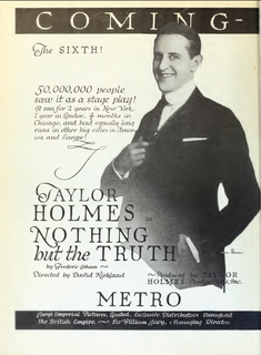 <i>Nothing But the Truth</i> (1920 film) 1920 film