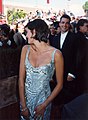 Teri Hatcher on the red carpet at the 1995 Emmy Awards, September 10th, 1995, photo by Alan Light