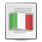 File:Text document italian.svg