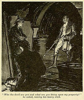 Роберт Норбертон натрапляє на Холмса і Вотсона у склепі