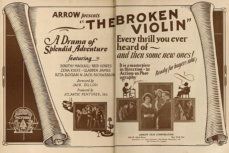 File:The Broken Violin (poster, 1923).jpg