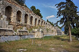 The Stoa of Eumenes on April 25, 2020.jpg