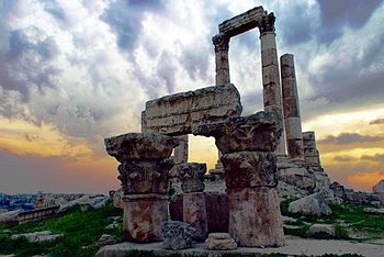 Temple of Hercules, Amman Fotografia: Dave_B_ Licenza: CC-BY-2.0