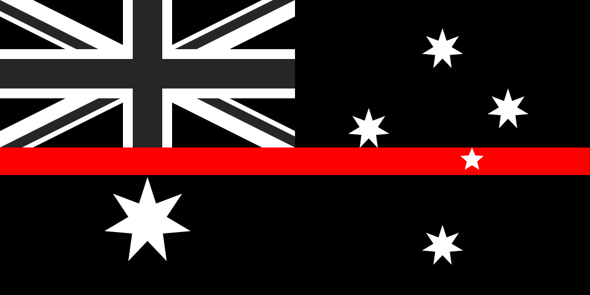 Download File:Thin Red Line Flag (Australia).svg - Wikimedia Commons