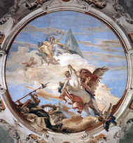 Tiepolo, Giovanni Battista - Bellerophon a Pegasuson - 1746–47. PNG