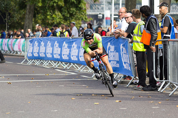 Sebastian Lander, overall winner of the Sprint Classification