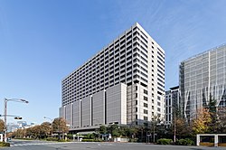 Though Tokyo High Court has jurisdiction over first appeal cases as appellate court, it is still an inferior court to Supreme Court of Japan Tokyo Court Complex Building.jpg