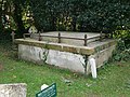 Tomb outside the Church of Saint Mary the Virgin in Hayes.