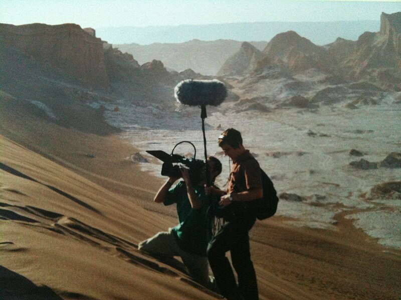 File:Tournage dans la vallée de la lune au Chili.JPG