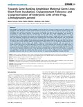 Thumbnail for File:Towards Gene Banking Amphibian Maternal Germ Lines Short-Term Incubation, Cryoprotectant Tolerance and Cryopreservation of Embryonic Cells of the Frog, Limnodynastes peronii.pdf