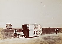 Freight train with building materials, 1895 [1]