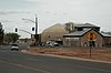 Downtown Tuba, with the Tuba Trading Post and the Explore Navajo museum