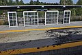 Tukwila station platform removal