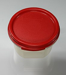 Tupperware 16oz Square Round, Earl Tupper