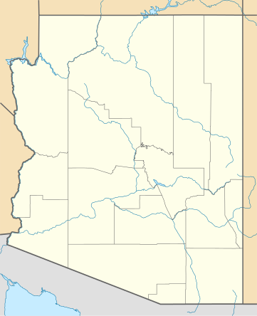 Location map JAV Arizona