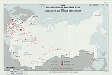 The 1981 CIA intelligence data showing the Soviet nuclear weapons sites in throughout the former Soviet Union. Declassified in 2017. USSR Nuclear Weapon Stockpile Sites and Military Districts and Surface-to-Air Missile Deployment - DPLA - 0a728ae045255f600fc1d536897776ab.jpg