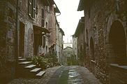 Gasse in Todi