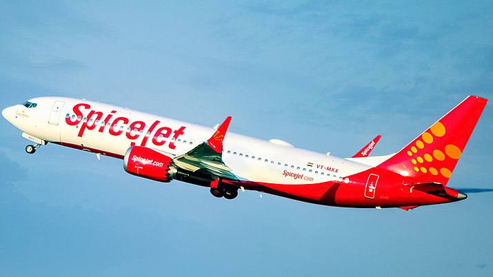 SpiceJet Boeing 737 MAX 8