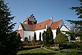 English: Vester Broby kirke - a village church south of Sorø in Denmark - famous for its wall paintings