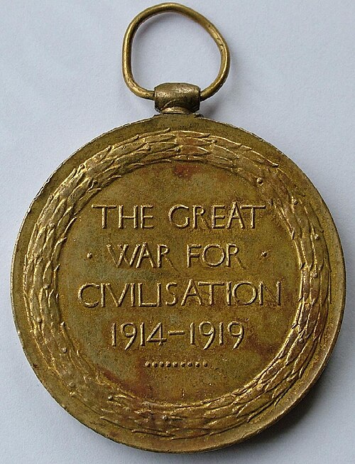 Obverse and reverse of the medal