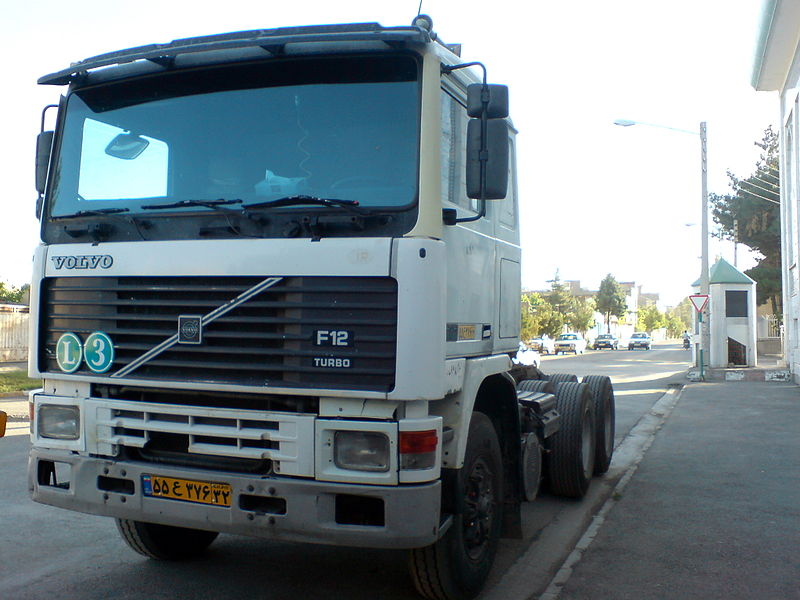 File:Volvo F12 Turbo- Parked near mosque - Nishapur.JPG