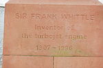 WTC Andy Mabbett Frank Whittle sculpture inscription, Coventry.jpeg