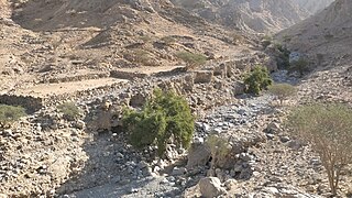 <span class="mw-page-title-main">Wadi Nahela</span> River in Ras Al Khaimah, United Arab Emirates