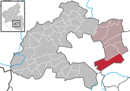 Läget för Waldleiningen i Landkreis Kaiserslautern