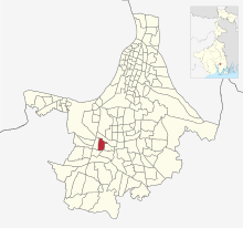 Location of Ward No. 118 in Kolkata Ward Map Ward no. 118 in Kolkata Municipal Corporation.svg