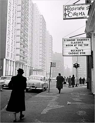 <span class="mw-page-title-main">Bleecker Street Cinema</span> Former movie theater in Greenwich Village, Manhattan, New York City, United States