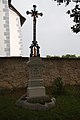 Čeština: Kříž u kostela sv. Klimenta v Jasenici, okr. Třebíč. English: Wayside cross near church of Saint Clemens in Jasenice, Třebíč District.