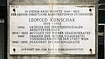 Leopold Kunschak - Gedenktafel